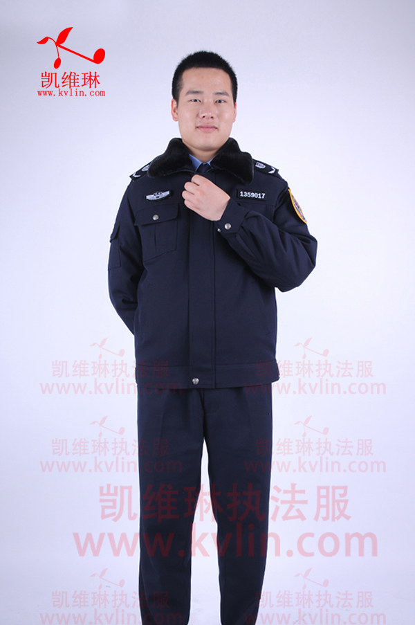 国家劳动保障监察执法制服男士冬季执勤服
